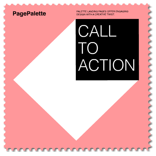pagepalette - Call to action